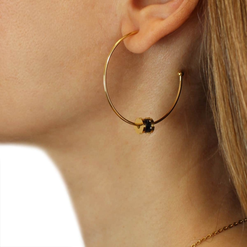 Pendientes bicolor CPE296 - Imagen 5