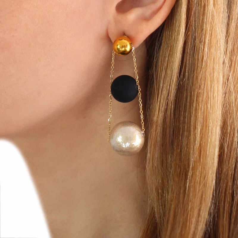 Pendientes bolas CPE488