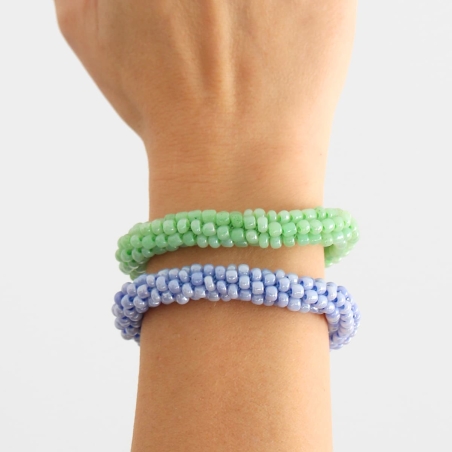 Pulsera coletero cristal BPU890