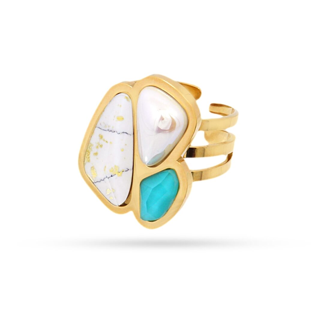 Anillo Aqua Maldives BAN175
