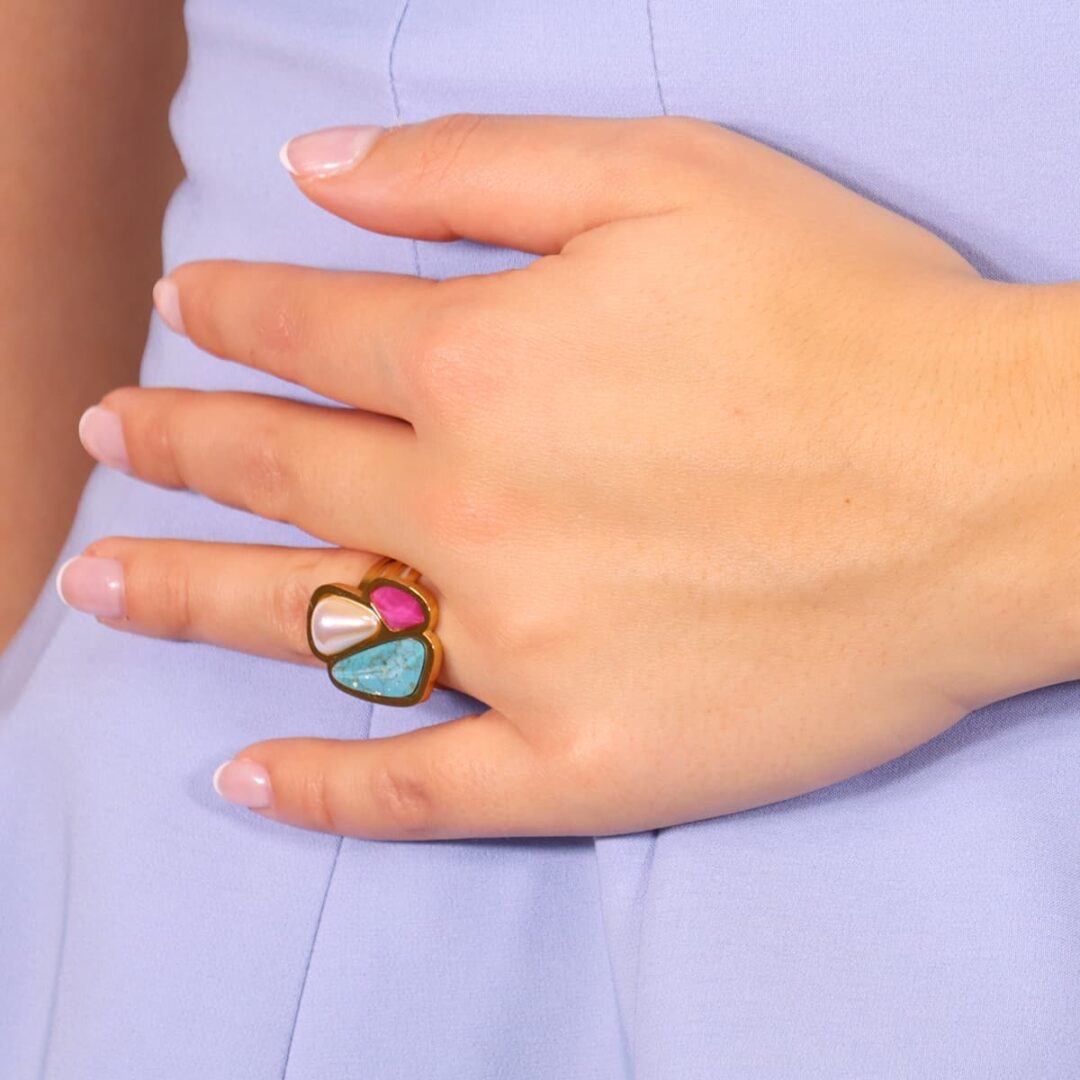Anillo Aqua Maldives BAN175 - Imagen 7