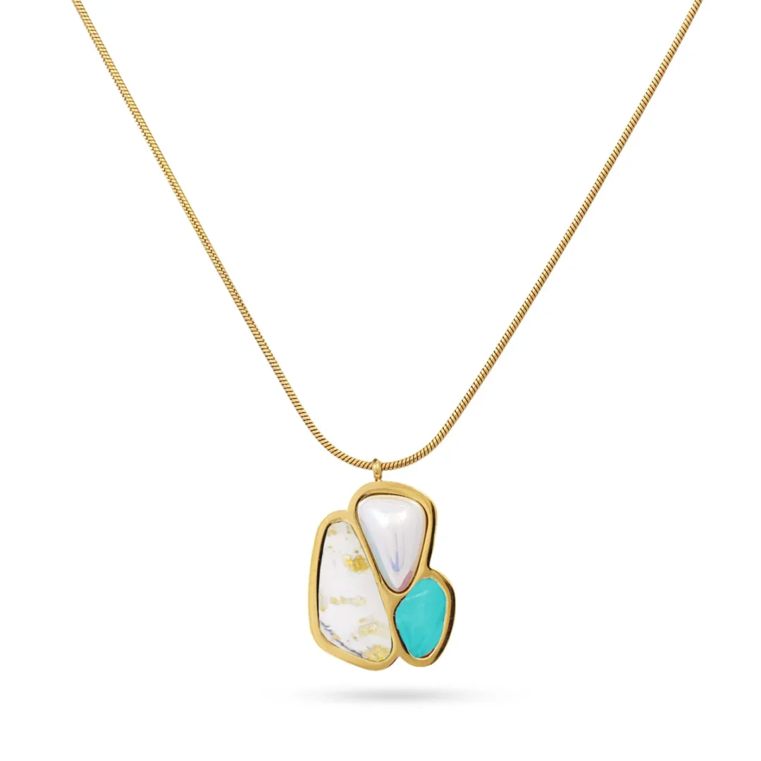 Collar Aqua Maldives - DCO006B