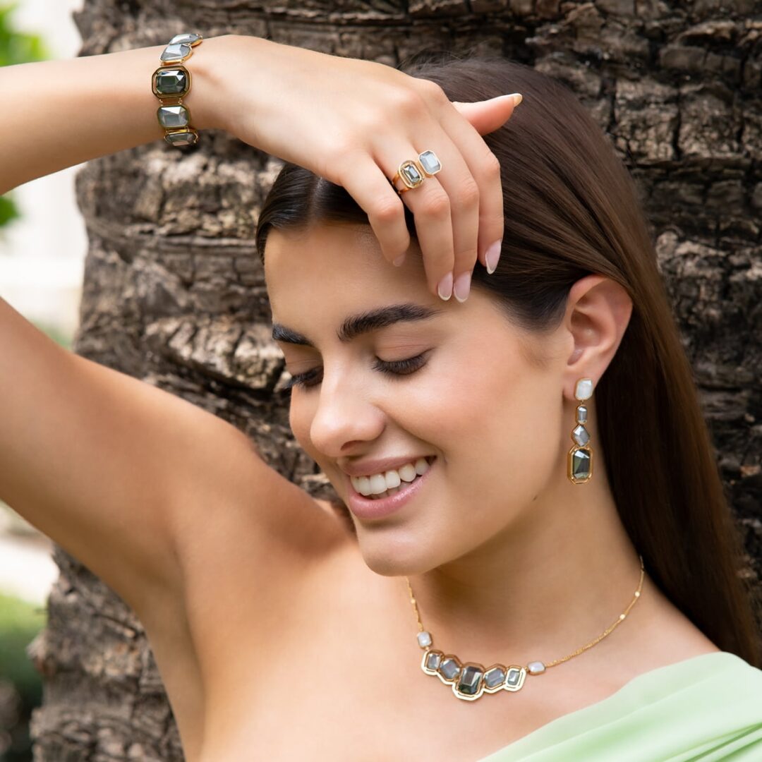 Pendientes Pixels Solesse DPE193 - Imagen 3