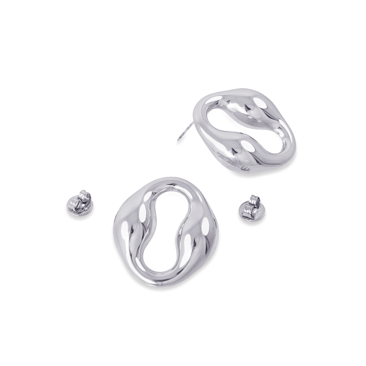 Pendientes Waves Snag DPE196 - Imagen 5